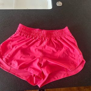 Lululemon track that 3” high waisted shorts